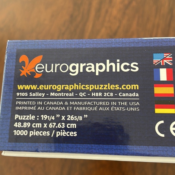 Eurographics 1,000 piece puzzle - Picture 2 of 9